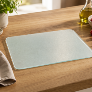 Planche à découper en verre
