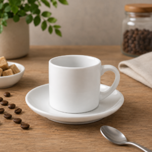 Tasses à espresso 180 ml avec soucoupe