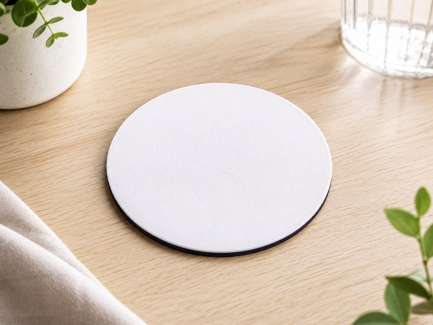 Dessous de verre souple rond – Image 3